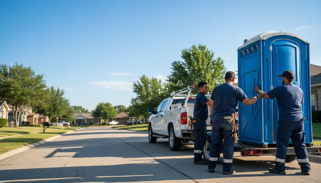 Portable Toilet Rental in Saint James, LA near me
